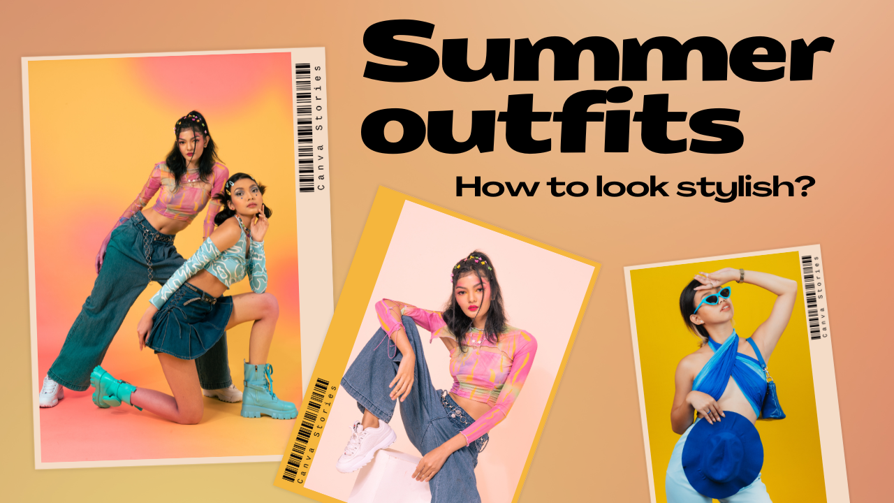 Yellow Peach Bold Trendy Summer Outfits YouTube Thumbnail (2)